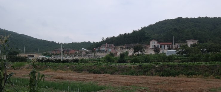 월암 마을 전경